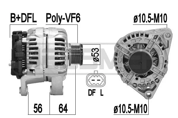 Alternator (209374A)