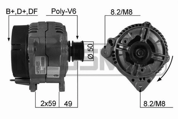 Alternator (210199A)