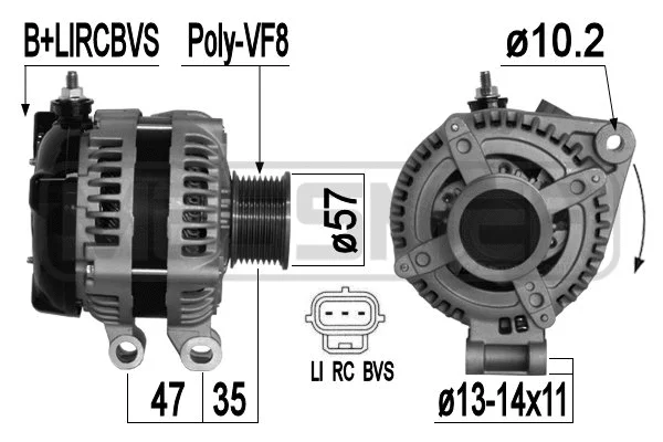 Alternator (209362A)