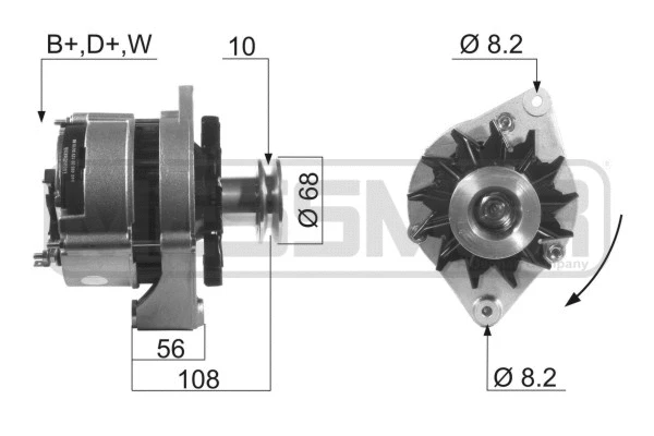 Alternator (210108A)