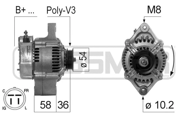Alternator (210119R)