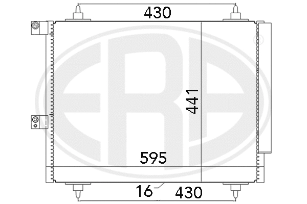 Condenser, air conditioning (667063)