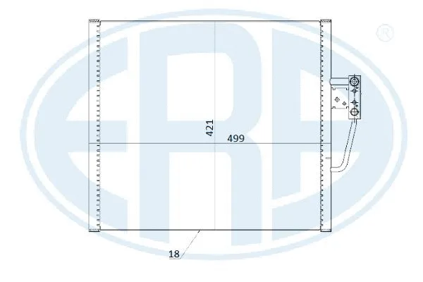 Condenser, air conditioning (667232)