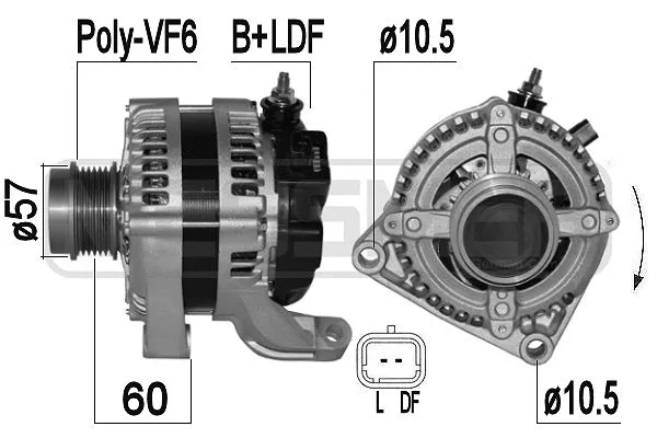 Alternator (209387A)