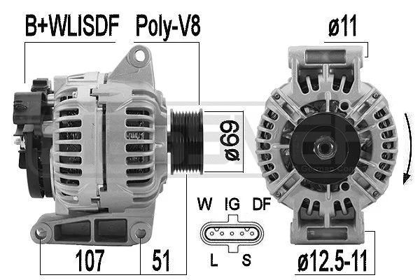 Alternator (209575A)