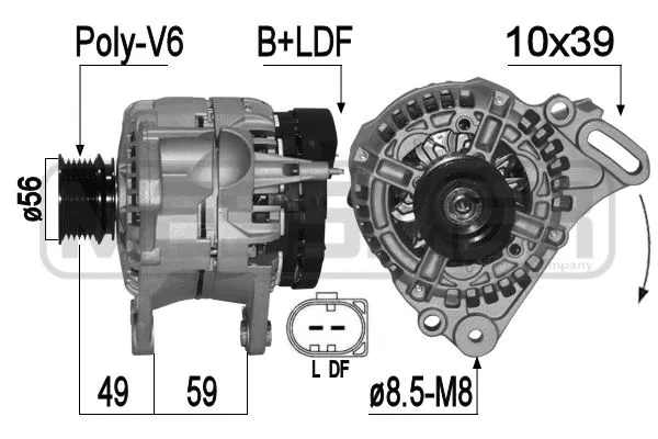 Alternator (209282A)