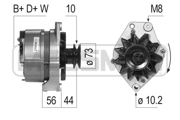 Alternator (210145A)