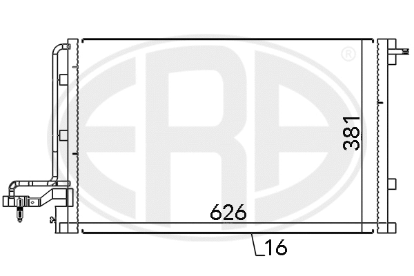 Condenser, air conditioning (667146)