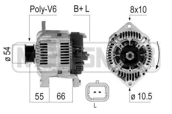 Alternator (210570A)