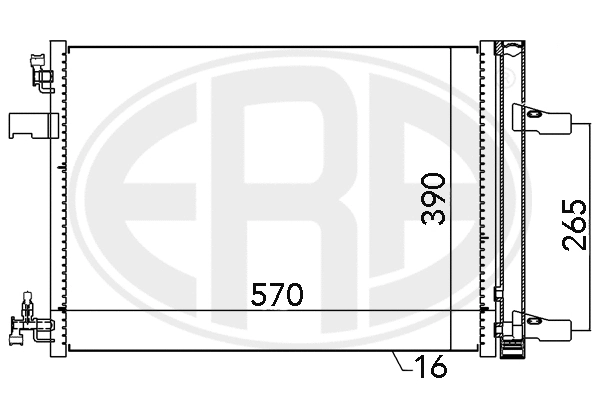Condenser, air conditioning (667047)