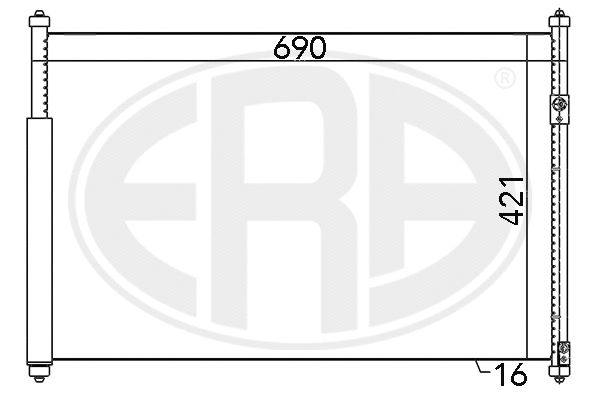Condenser, air conditioning (667080)
