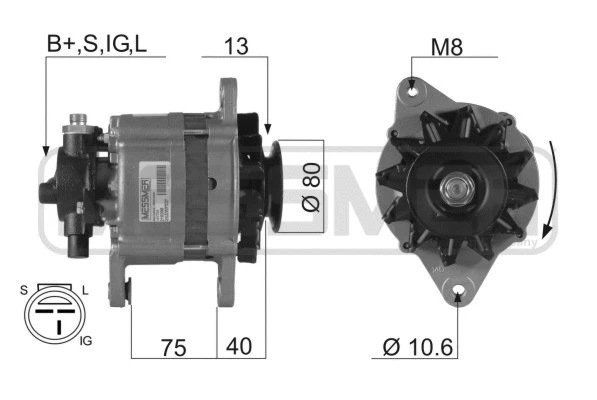 Alternator (210288R)
