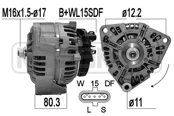 Alternator (209611)