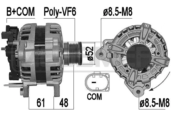 Alternator (209571A)