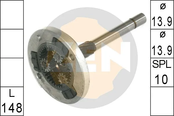 Repair Kit, planetary gearbox starter (ZN12692)
