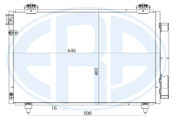 Condenser, air conditioning (667179)