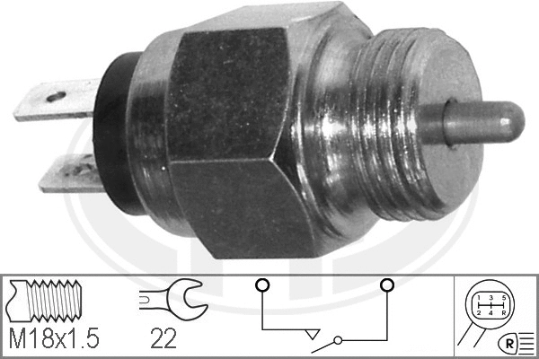 Switch, reverse light (330234)