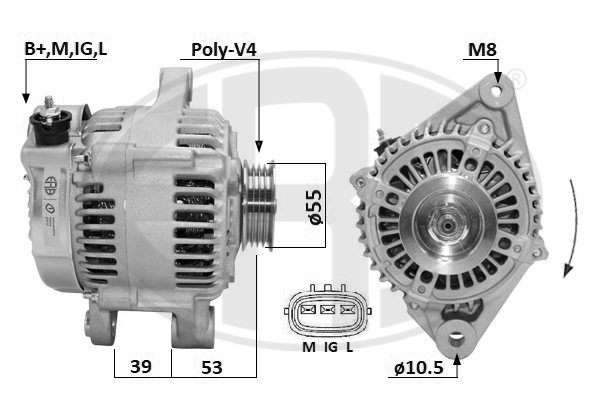 Alternator (209673A)