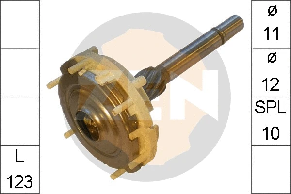 Repair Kit, planetary gearbox starter (ZN12690)