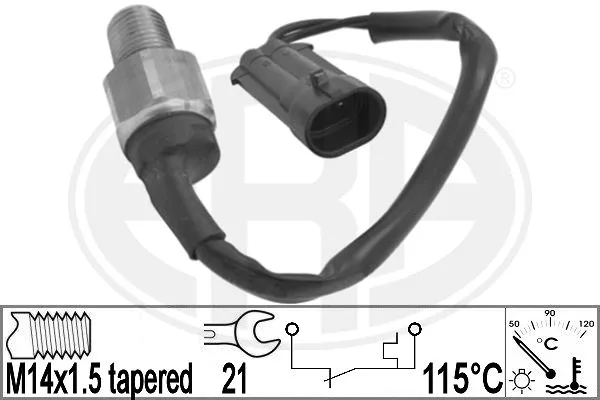 Temperature Switch, radiator fan (330844)