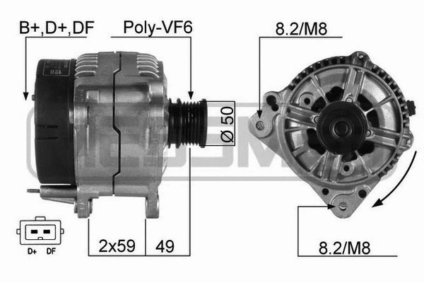Alternator (210061A)