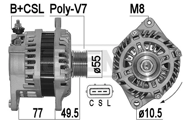 Alternator (209506A)