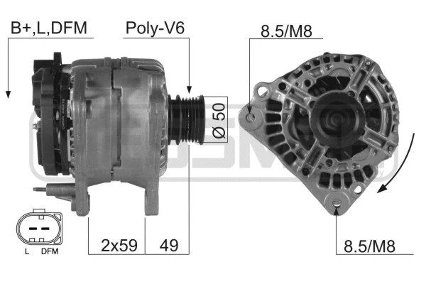 Alternator (210138A)