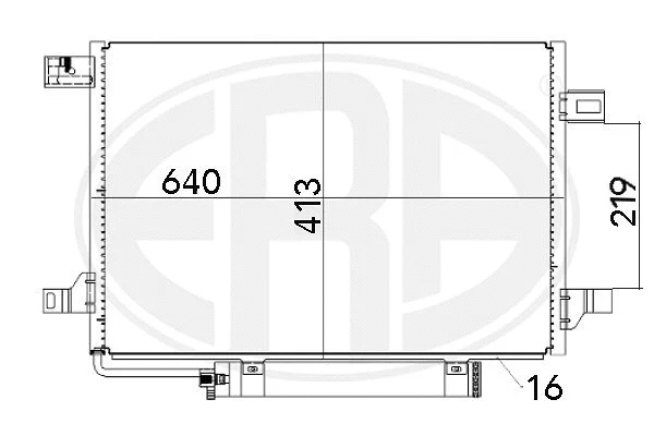 Condenser, air conditioning (667002)
