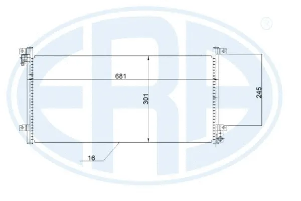Condenser, air conditioning (667218)