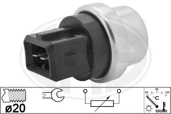 Temperature Switch, radiator fan (330956)