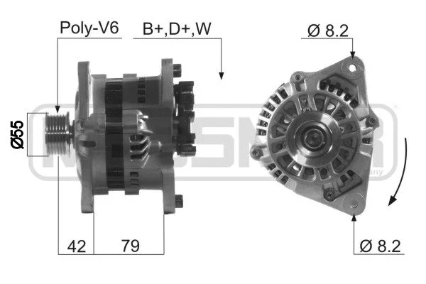 Alternator (210253A)