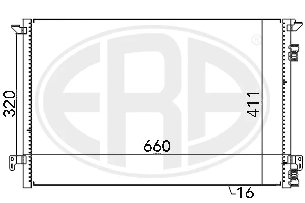 Condenser, air conditioning (667012)