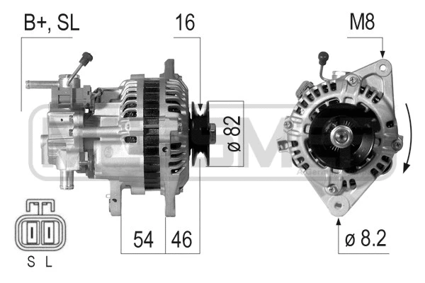 Alternator (210461A)