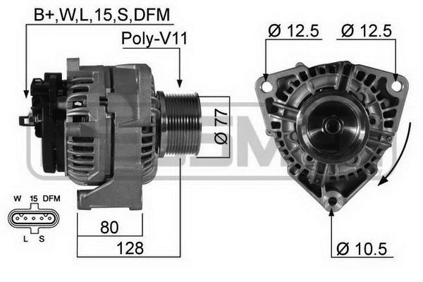 Alternator (210329A)