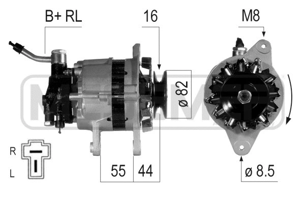 Alternator (210728A)
