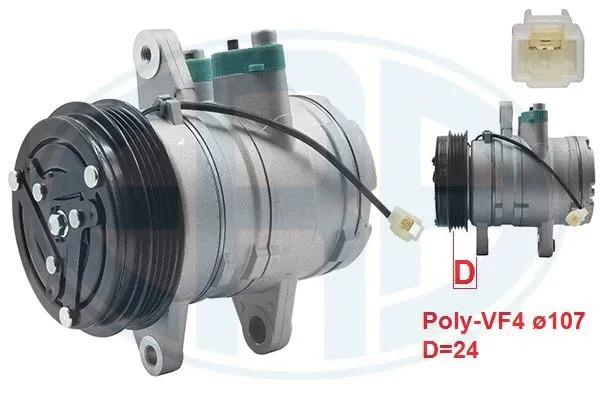 Compressor, air conditioning (670017)