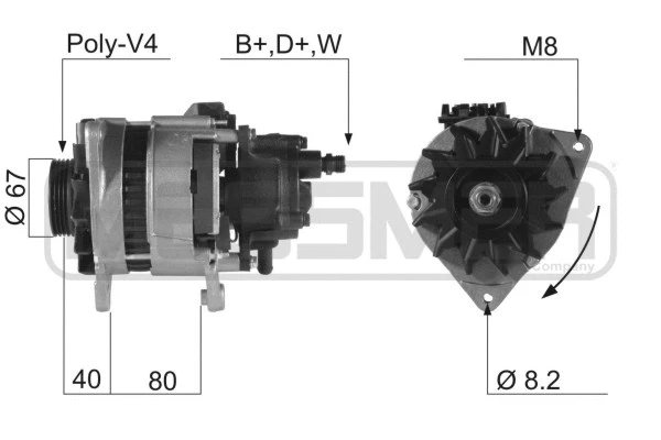 Alternator (210210A)
