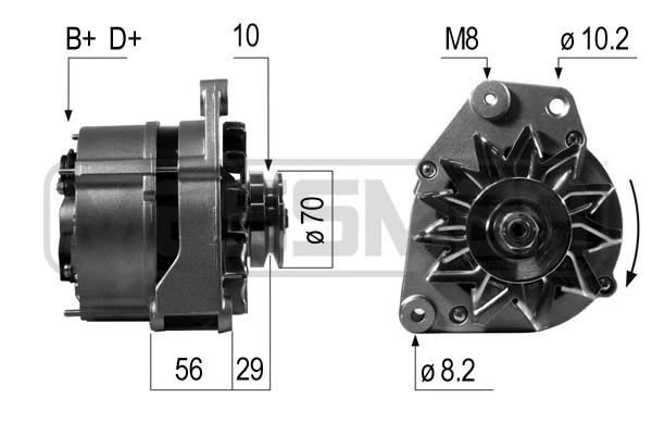 Alternator (210128R)
