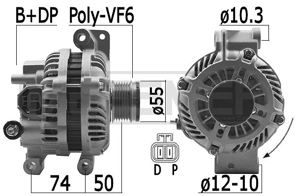 Alternator (209483A)