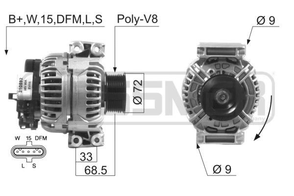 Alternator (210592)