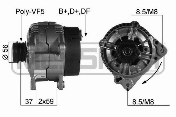 Alternator (210097A)