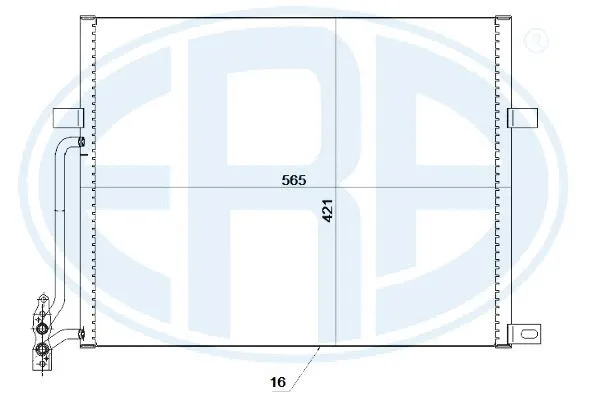Condenser, air conditioning (667233)
