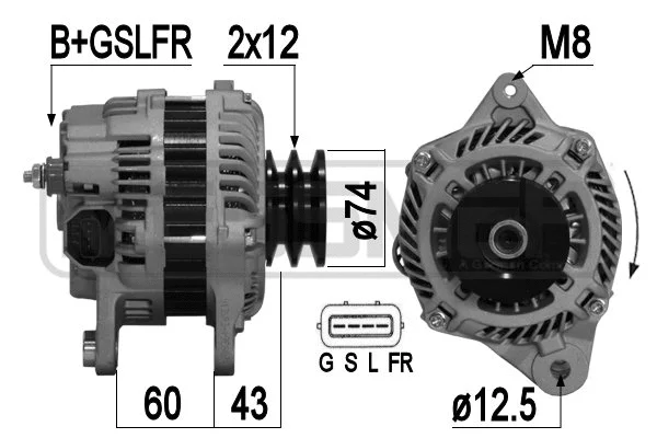 Alternator (209364A)