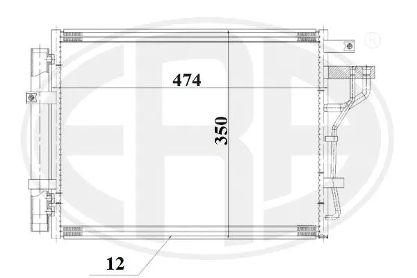 Condenser, air conditioning (667192)