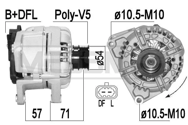 Alternator (209332A)