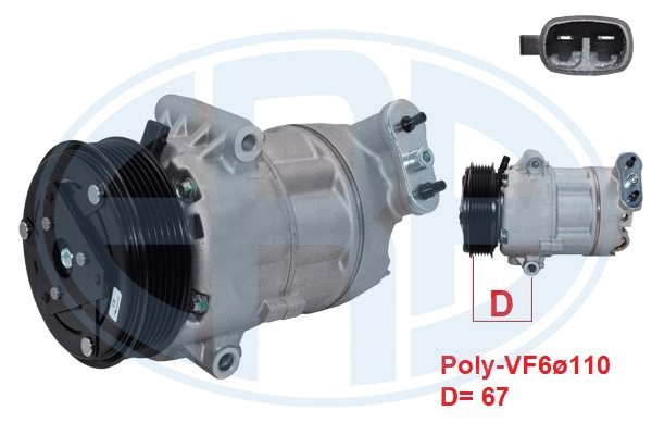 Compressor, air conditioning (670153)