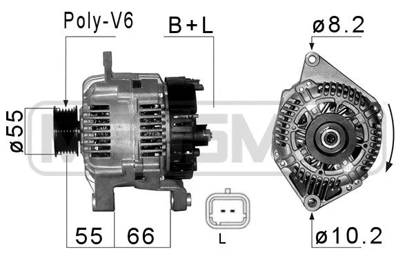 Alternator (210222A)