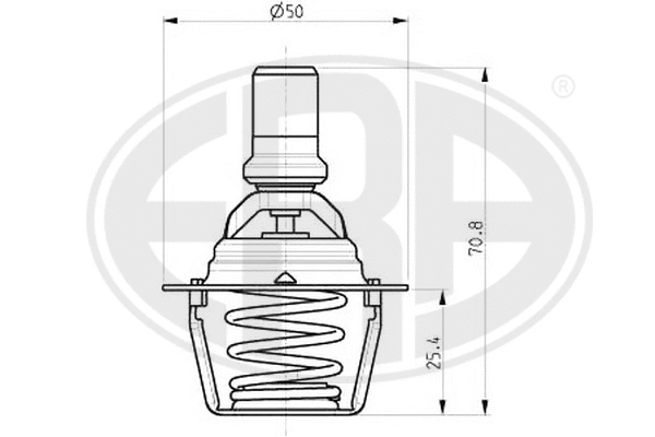Thermostat, coolant (350251)