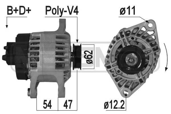 Alternator (209306A)