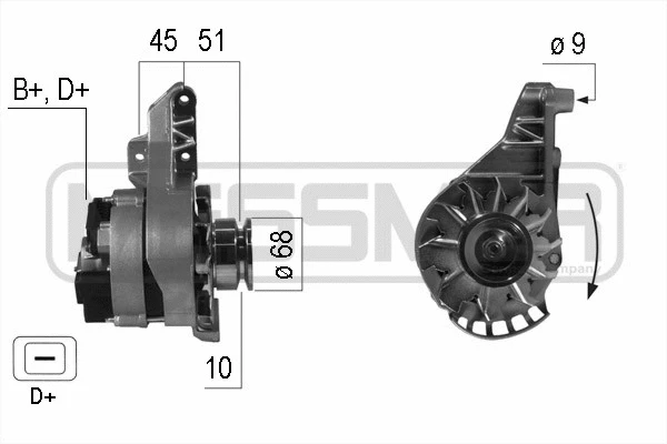 Alternator (210232A)